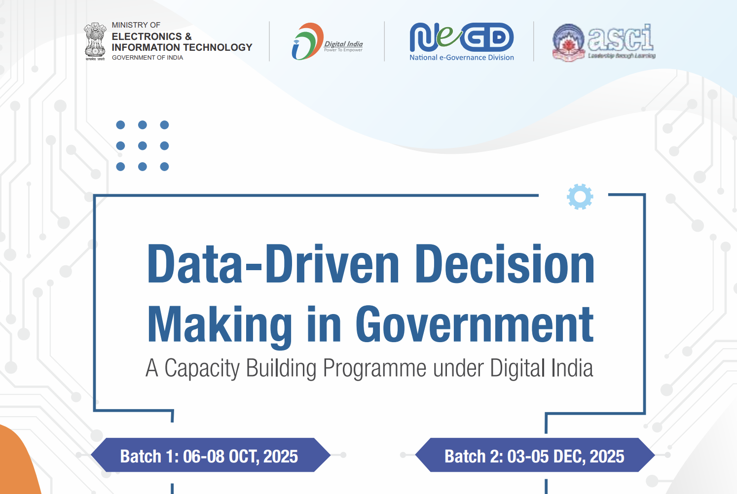 CB Programme in Data-Driven Decision Making in Government in Hyderabad